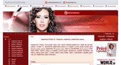 Desktop Screenshot of kadernictvipraha10.cz